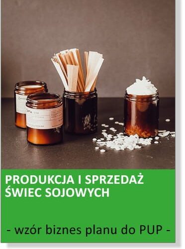 Produkcja i sprzedaż świec sojowych