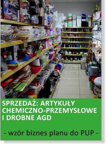 Sklep przemysłowy (drobne AGD, chemia itp.)
